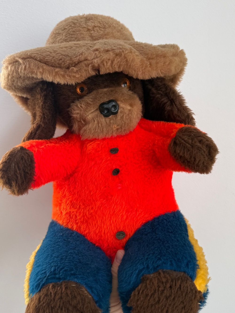 Vintage hard stuffed RCMP dog - Picture 10 of 16